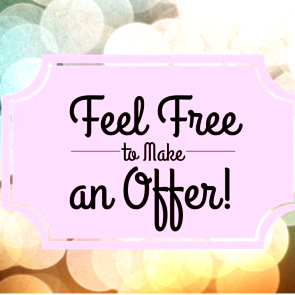Make me an offer! Or bundle items!